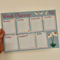 A4 Daisy Weekly Planner Notepad
