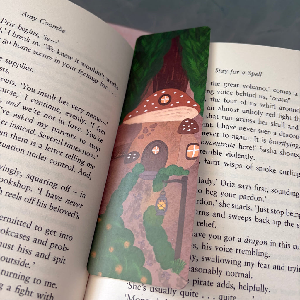Magical Woodland Traditional Bookmark — Design 1