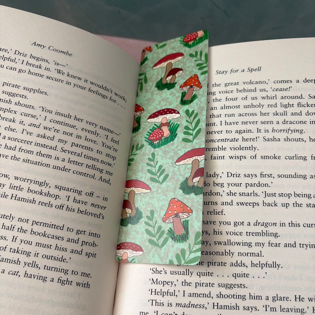 Magical Woodland Scatter Traditional Bookmark