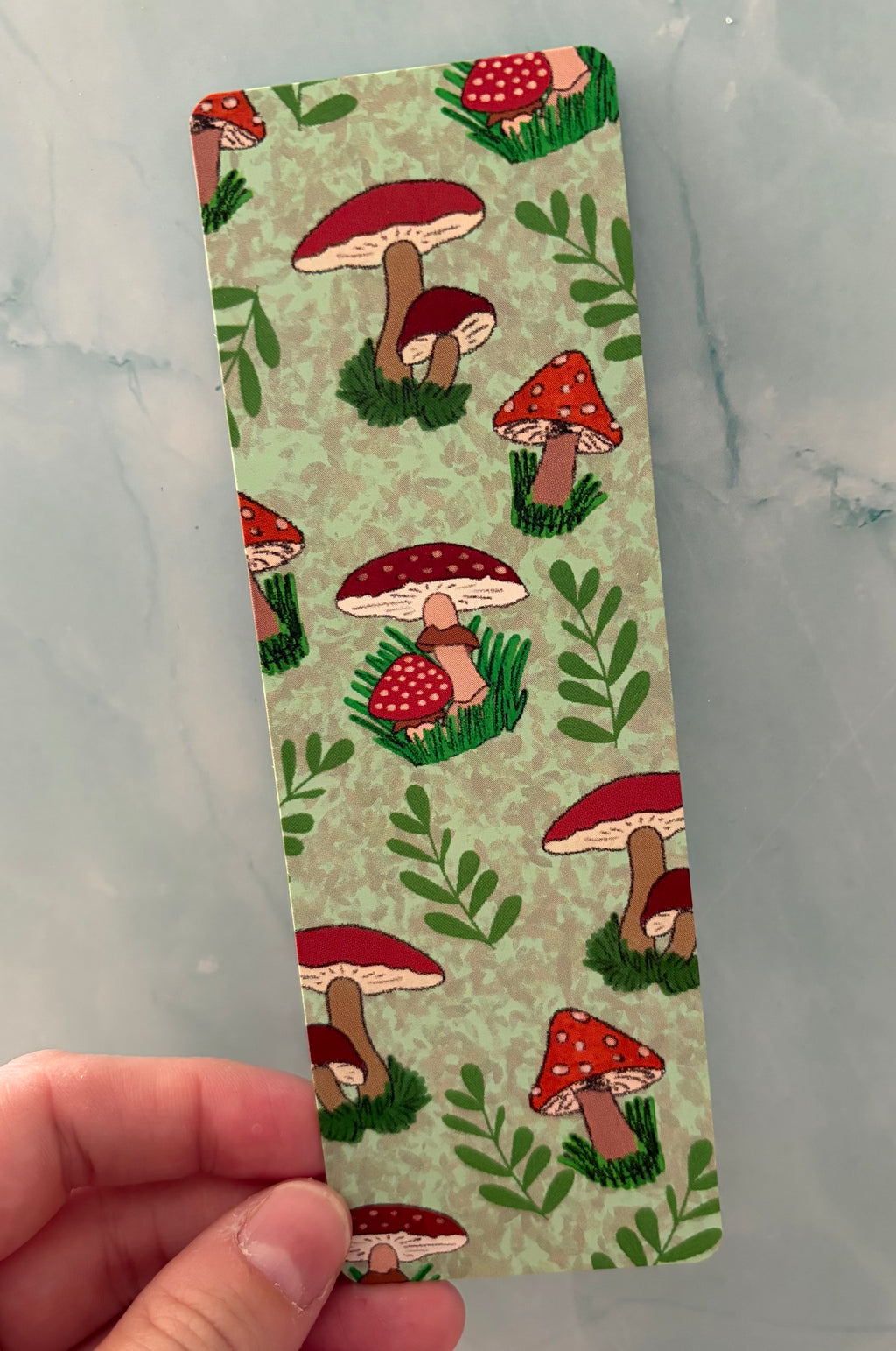 Magical Woodland Scatter Traditional Bookmark