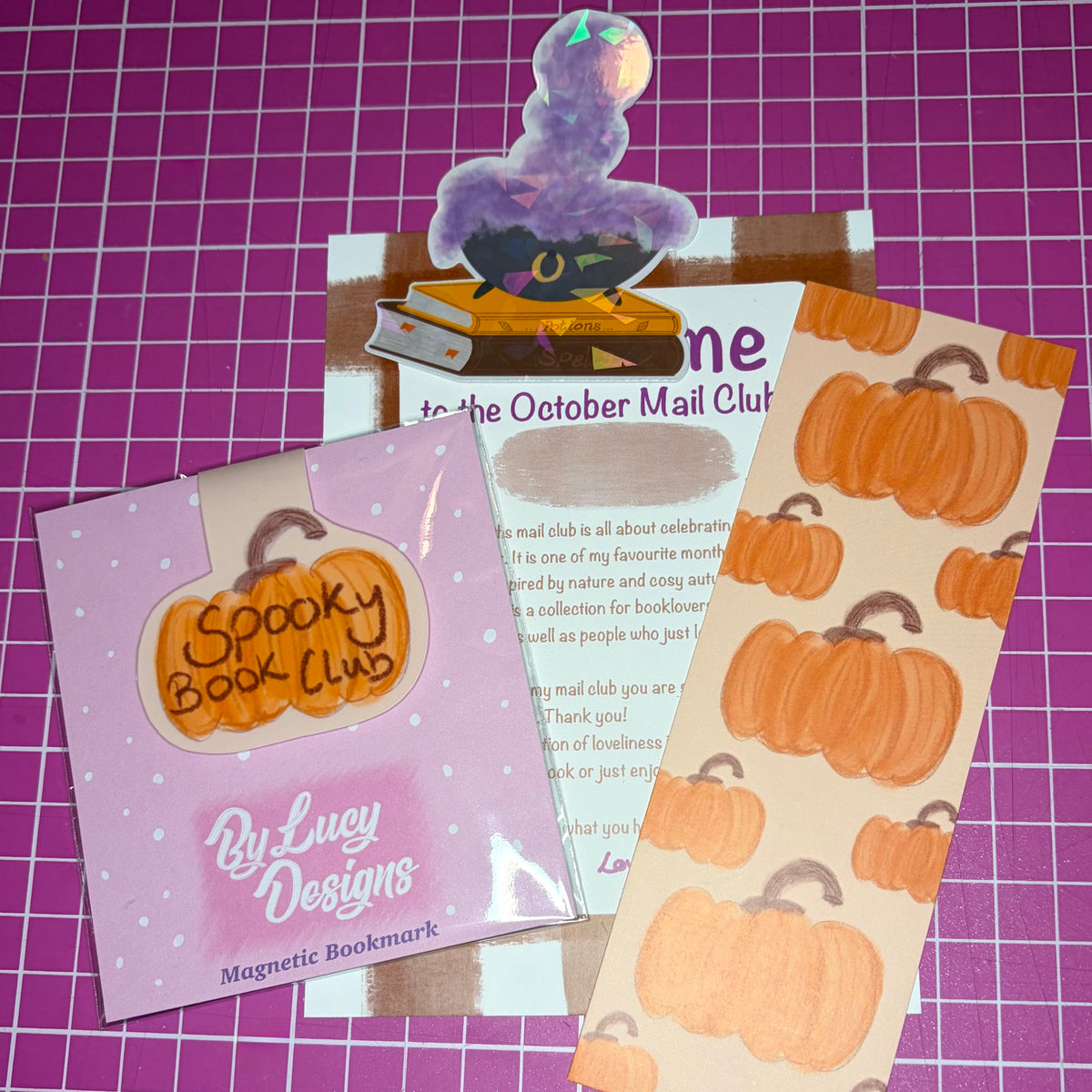 By Lucy Designs Mail Club - Bookish Tier