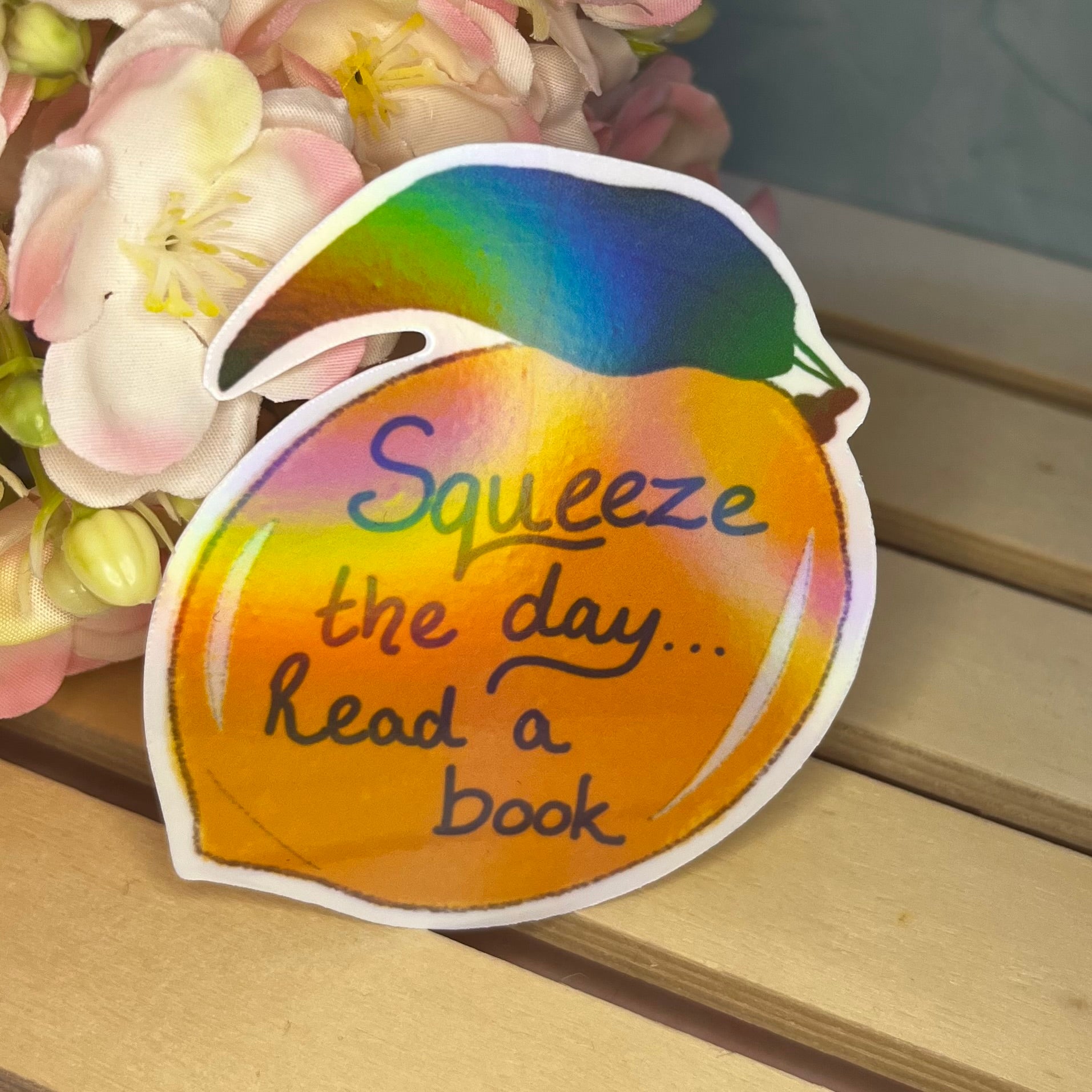 Lemon Pun Vinyl Sticker