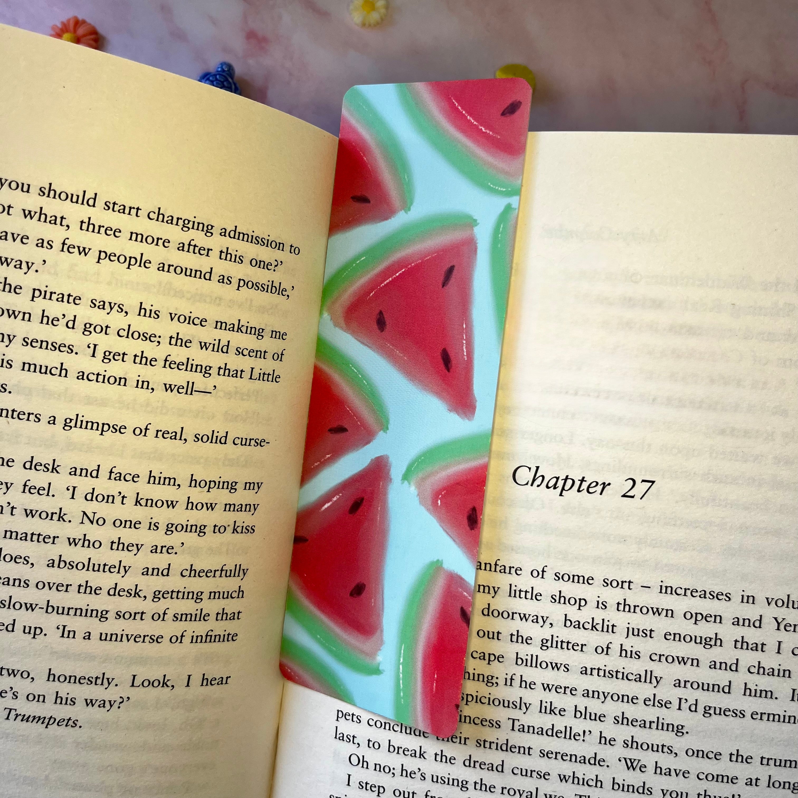 Watermelon Traditional Bookmark
