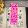 Reading is my Happy Place Traditional Bookmark