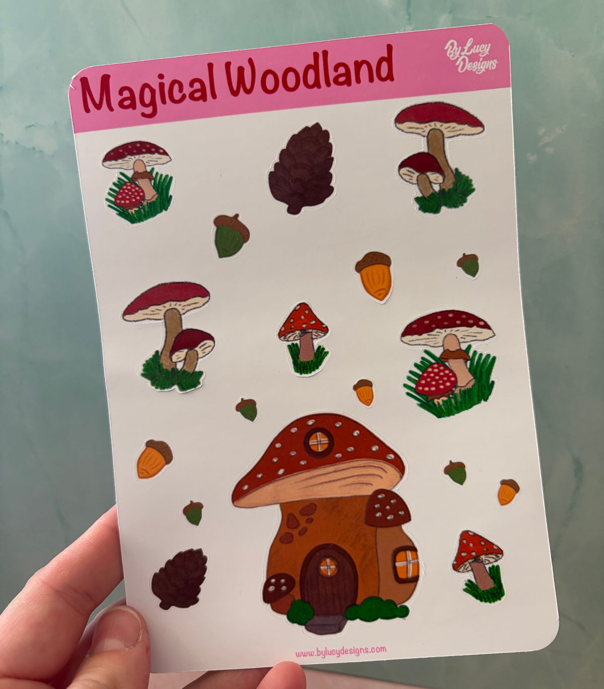 Magical Woodland Sticker Sheet