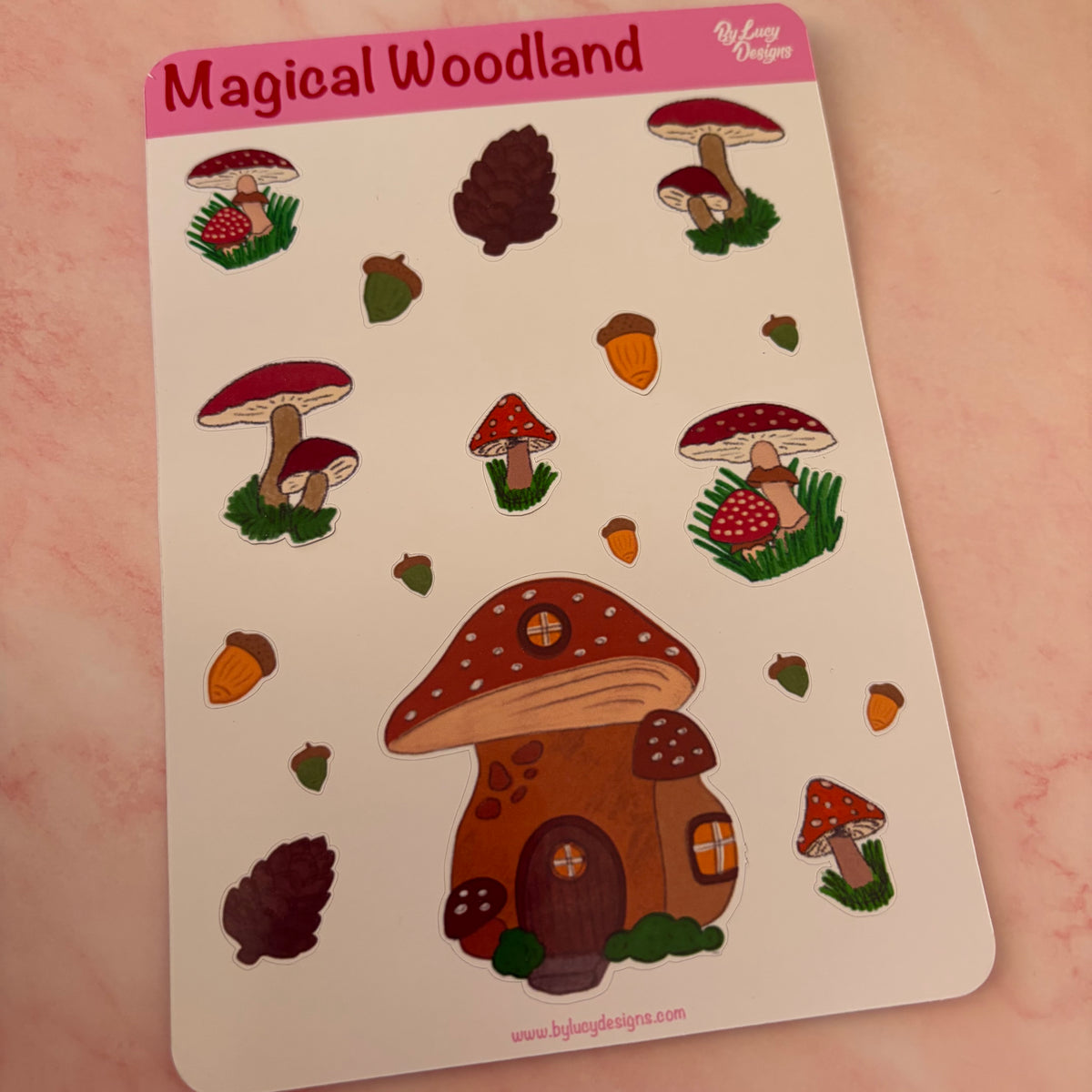 Magical Woodland Sticker Sheet