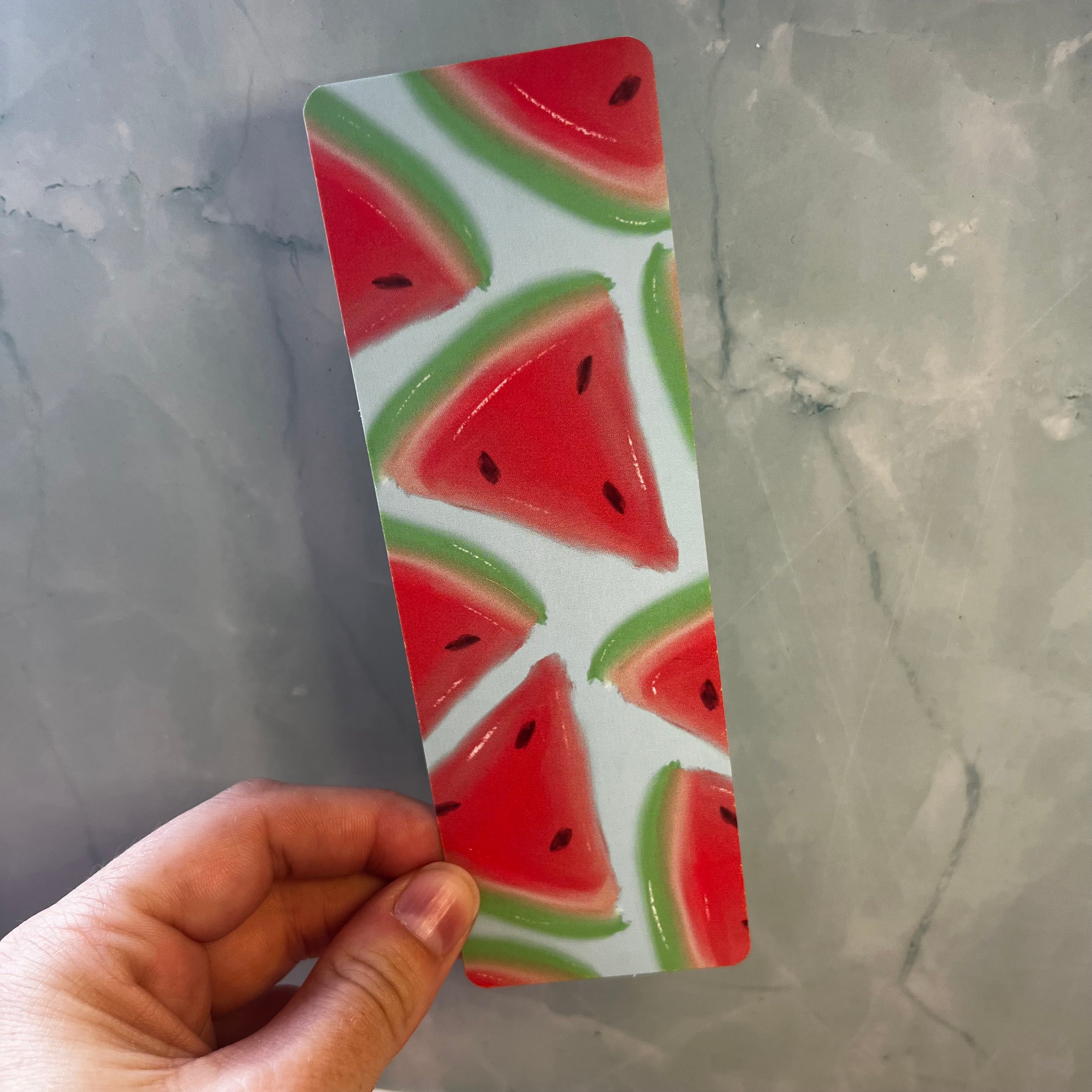 Watermelon Traditional Bookmark