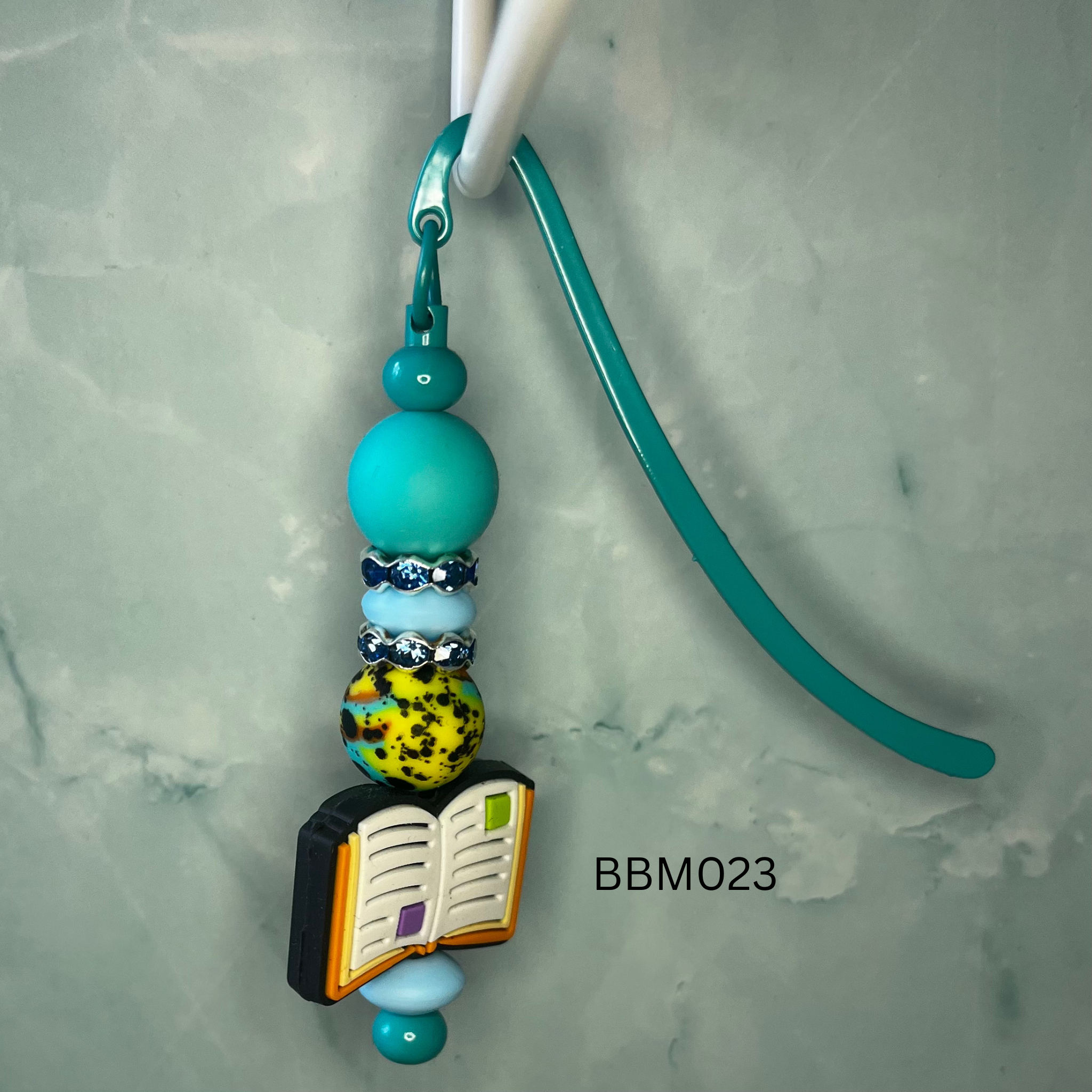 Bookish Beaded Bookmark