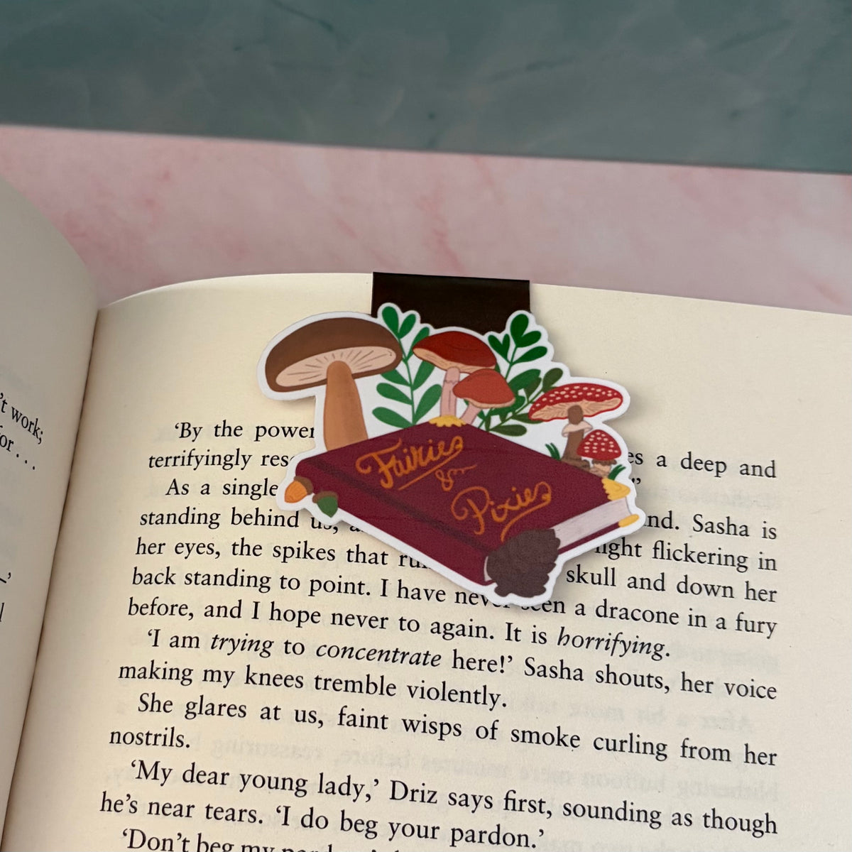 Magical Woodland Magnetic Bookmark