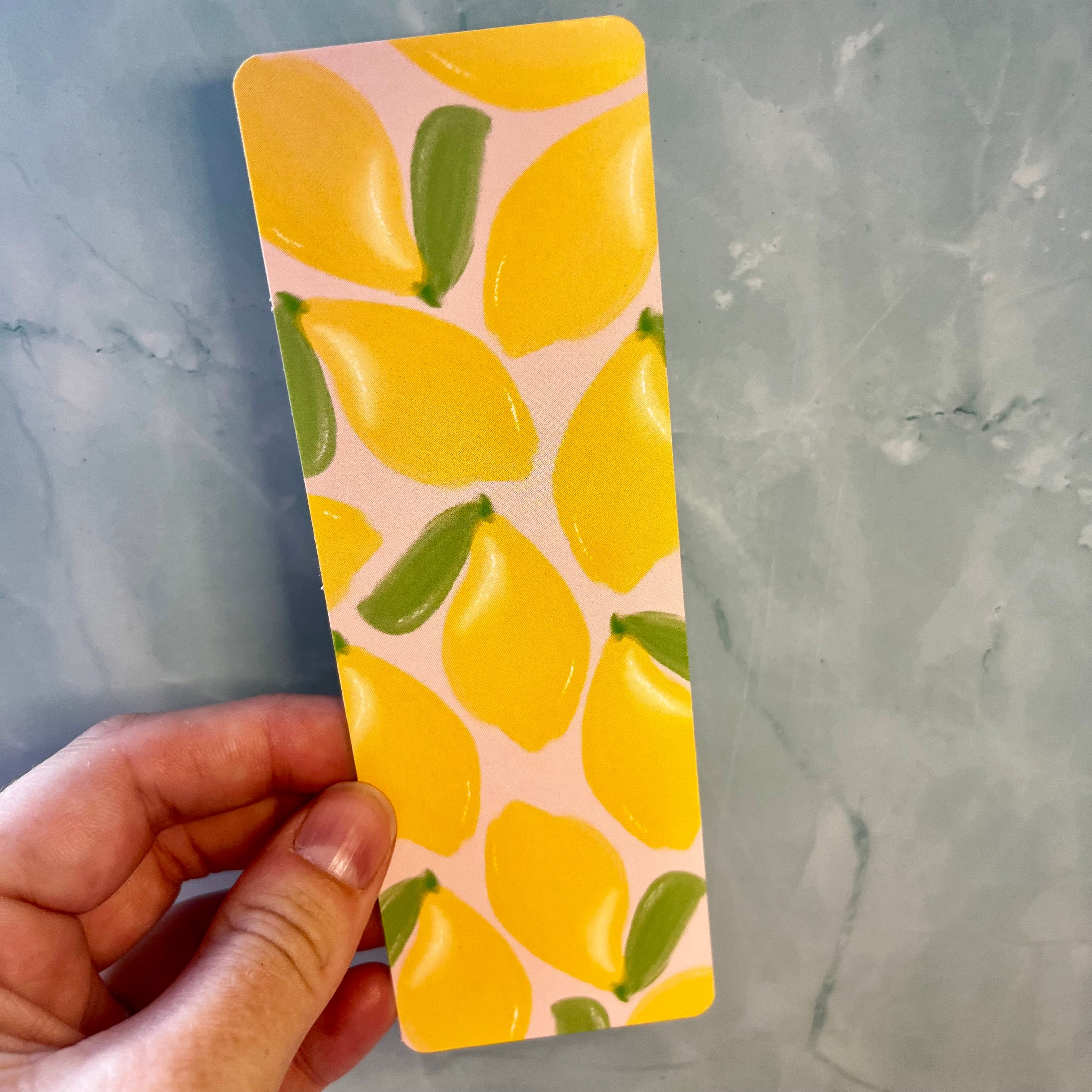 Lemons Traditional Bookmark