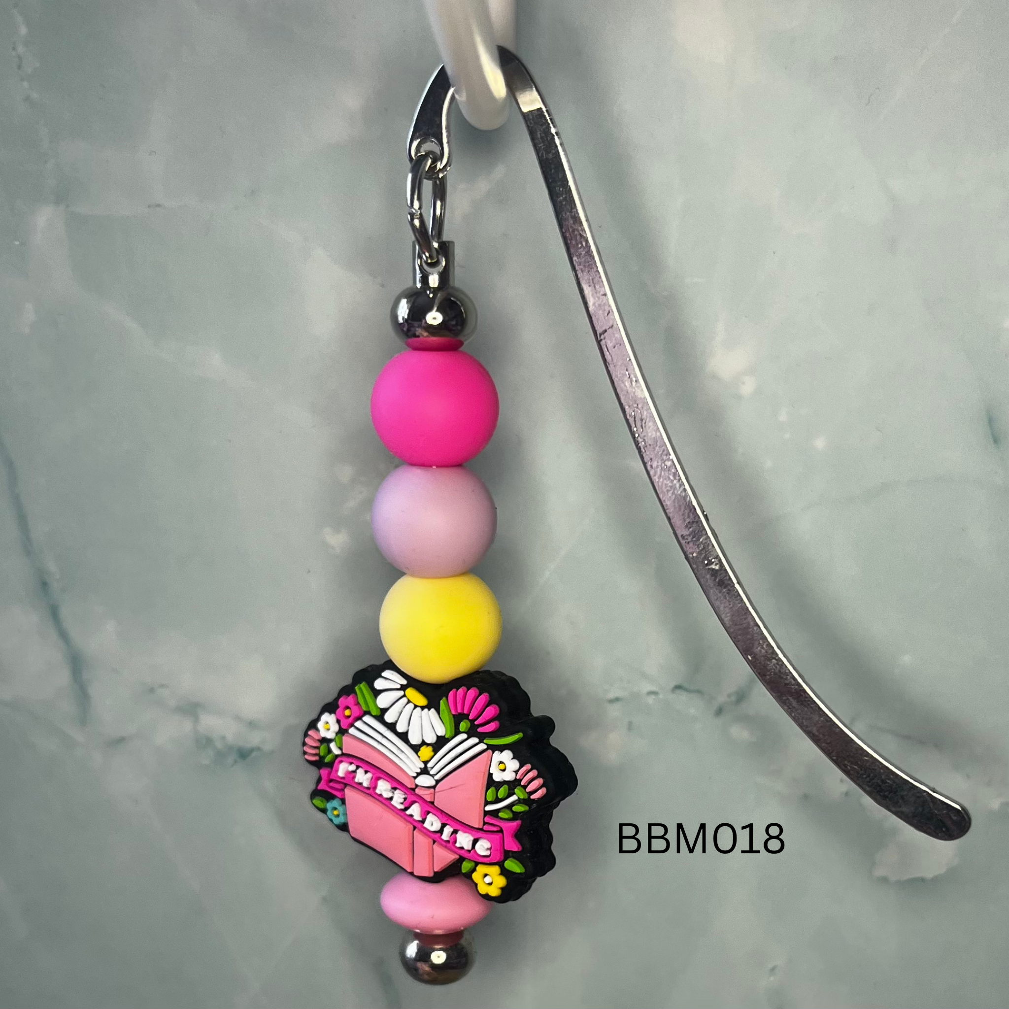 Bookish Beaded Bookmark