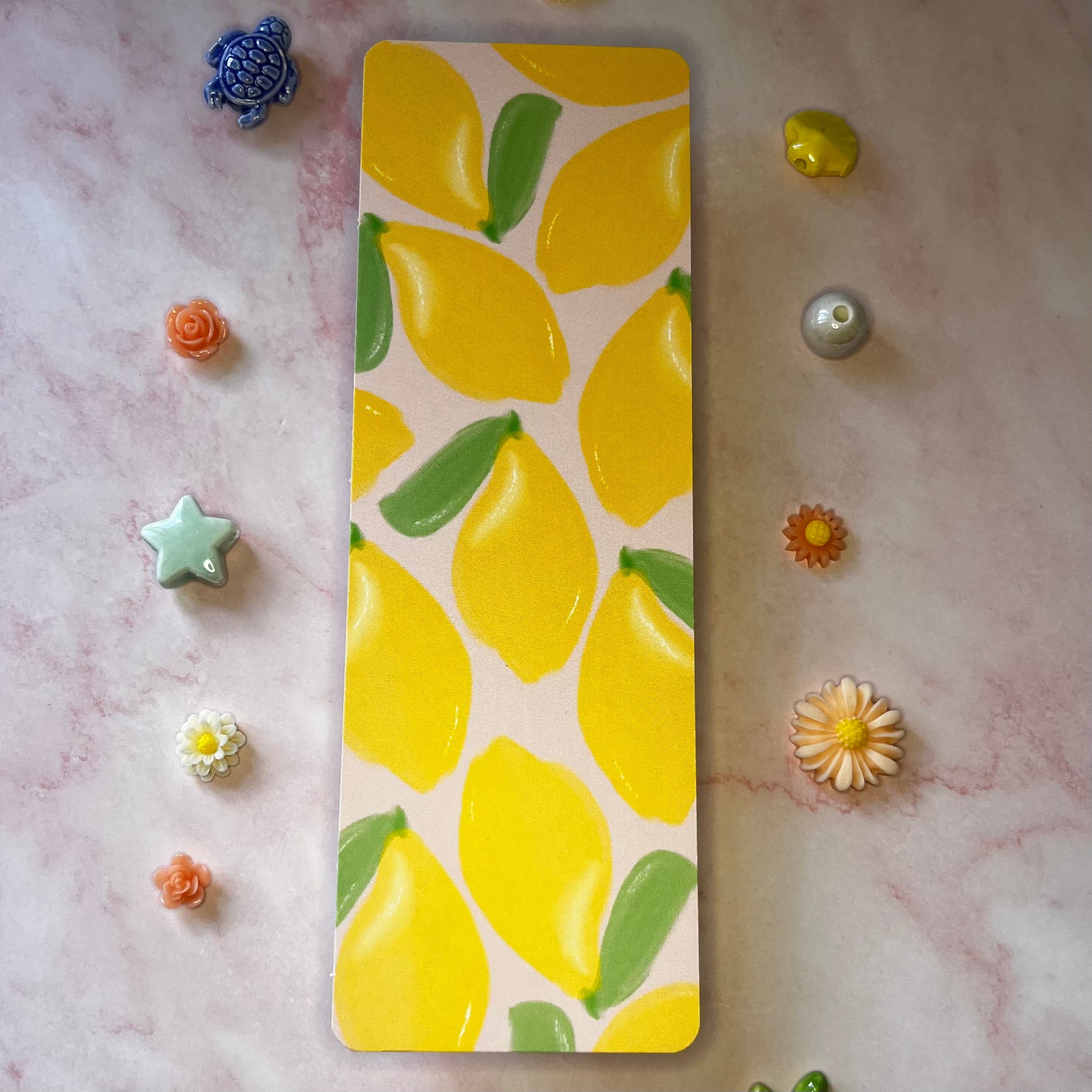 Lemons Traditional Bookmark