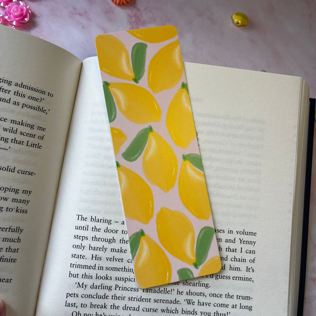 Lemons Traditional Bookmark