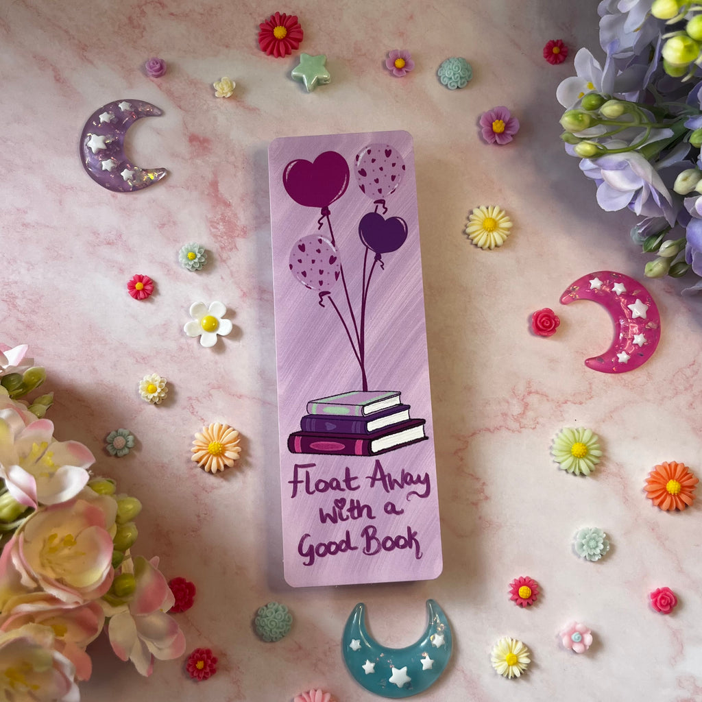 Float Away with a Good Book Traditional Bookmark