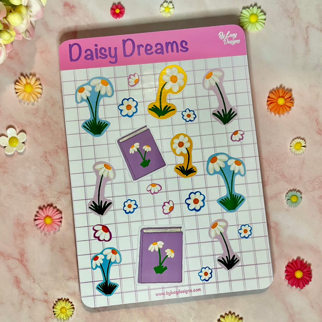 Daisy Dreams Sticker Sheet