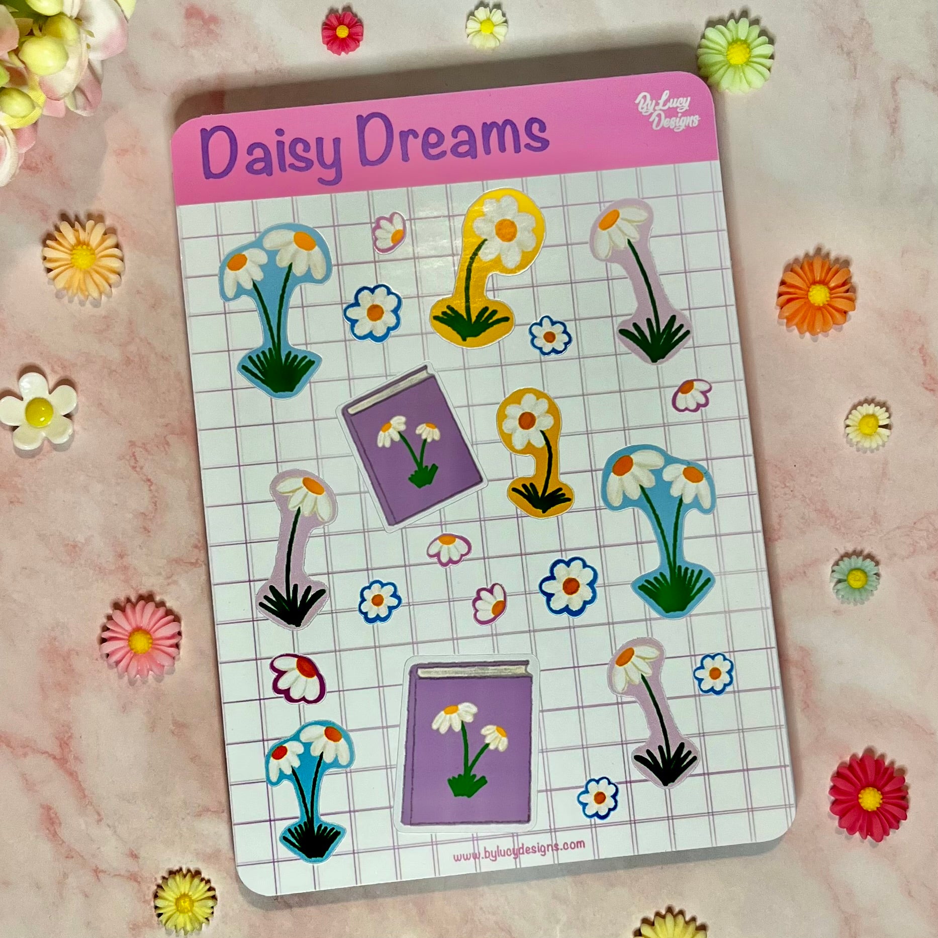 Daisy Dreams Sticker Sheet