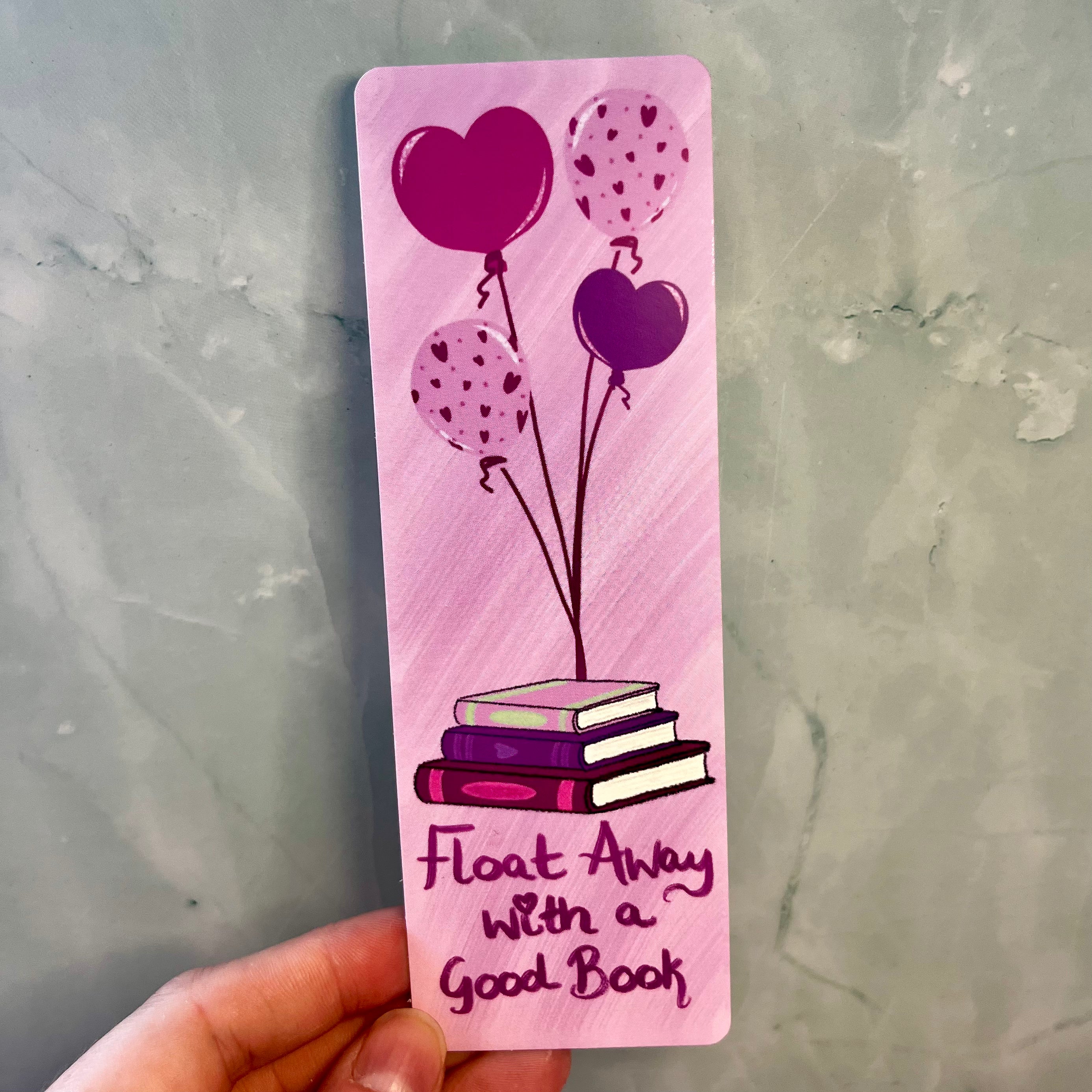 Float Away with a Good Book Traditional Bookmark