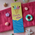 Beach Vibes Traditional Bookmark