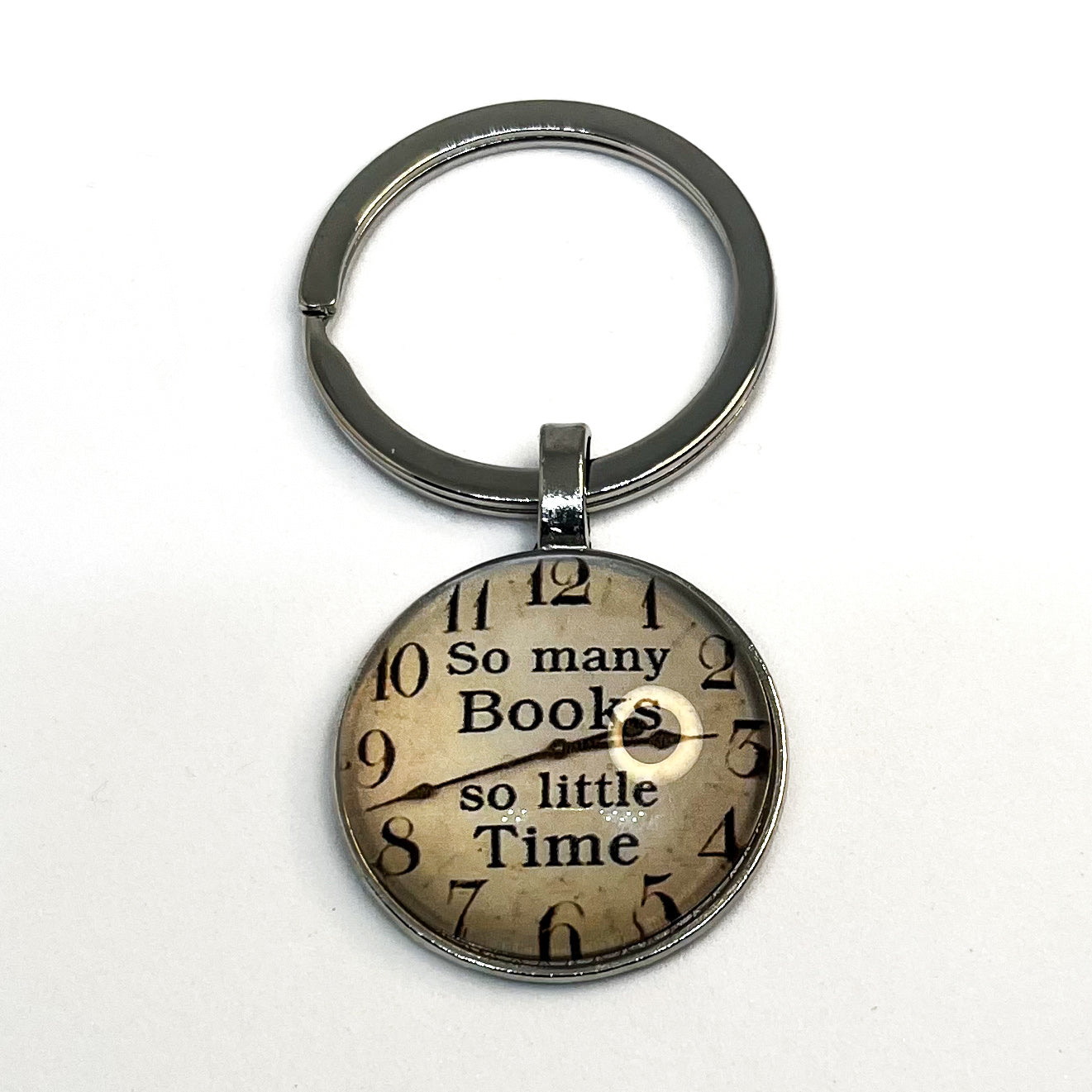 So Many Books Keyring