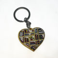 Acrylic  Heart Bookshelf Keyring