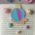 Beach Days Beach Ball Magnetic Bookmark