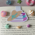 Beach Days Bookstack Magnetic Bookmark