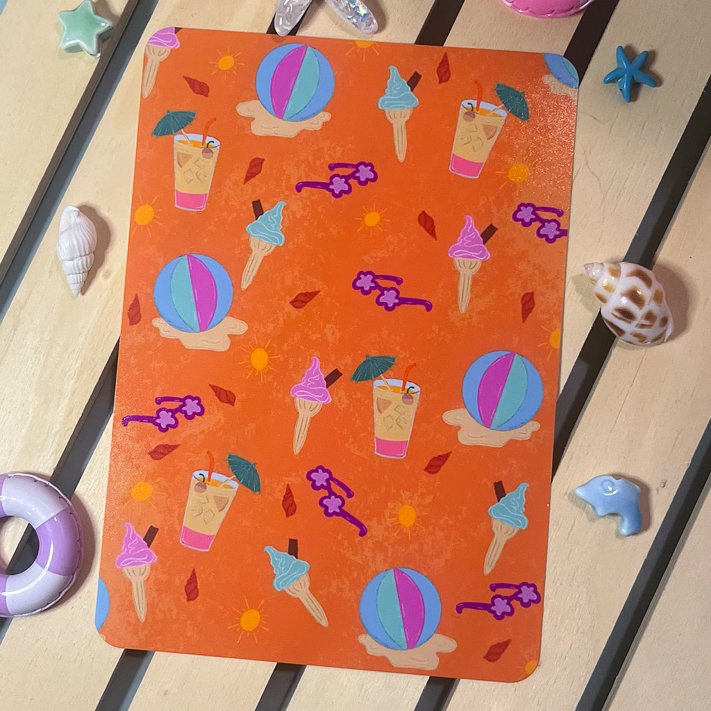 Beach Days E-reader Insert